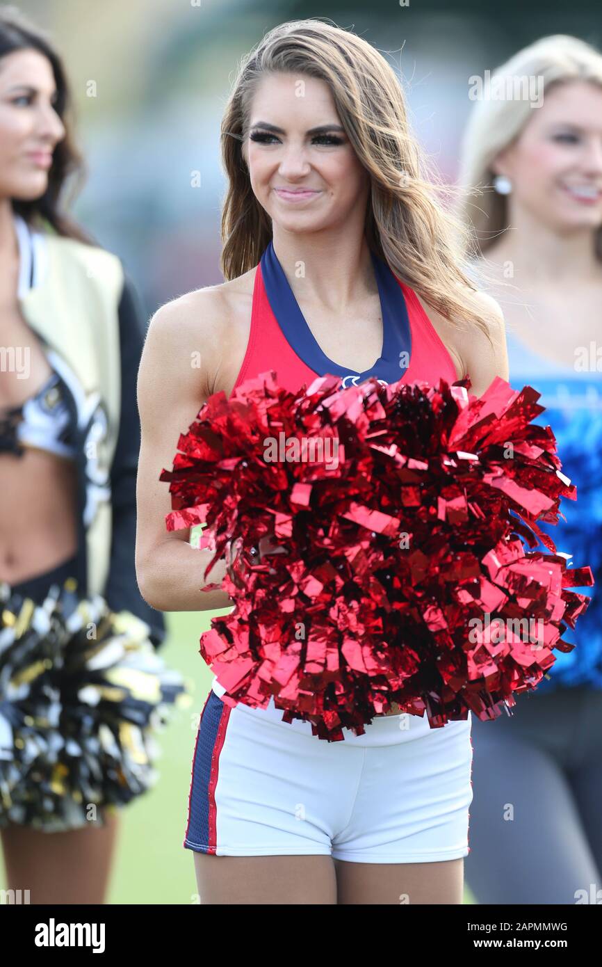 Kississimee, Florida, USA. 23rd Jan, 2020. Pro Bowl cheerleader, Taylor