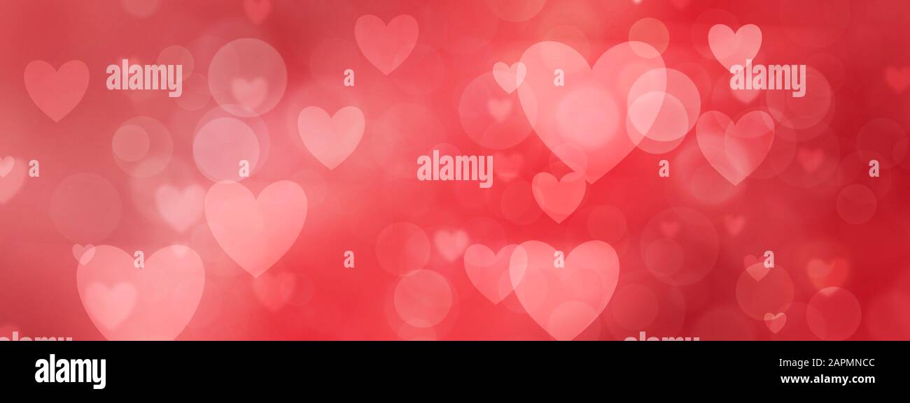 redcolored romantic heart shaped background for valentines day Stock ...