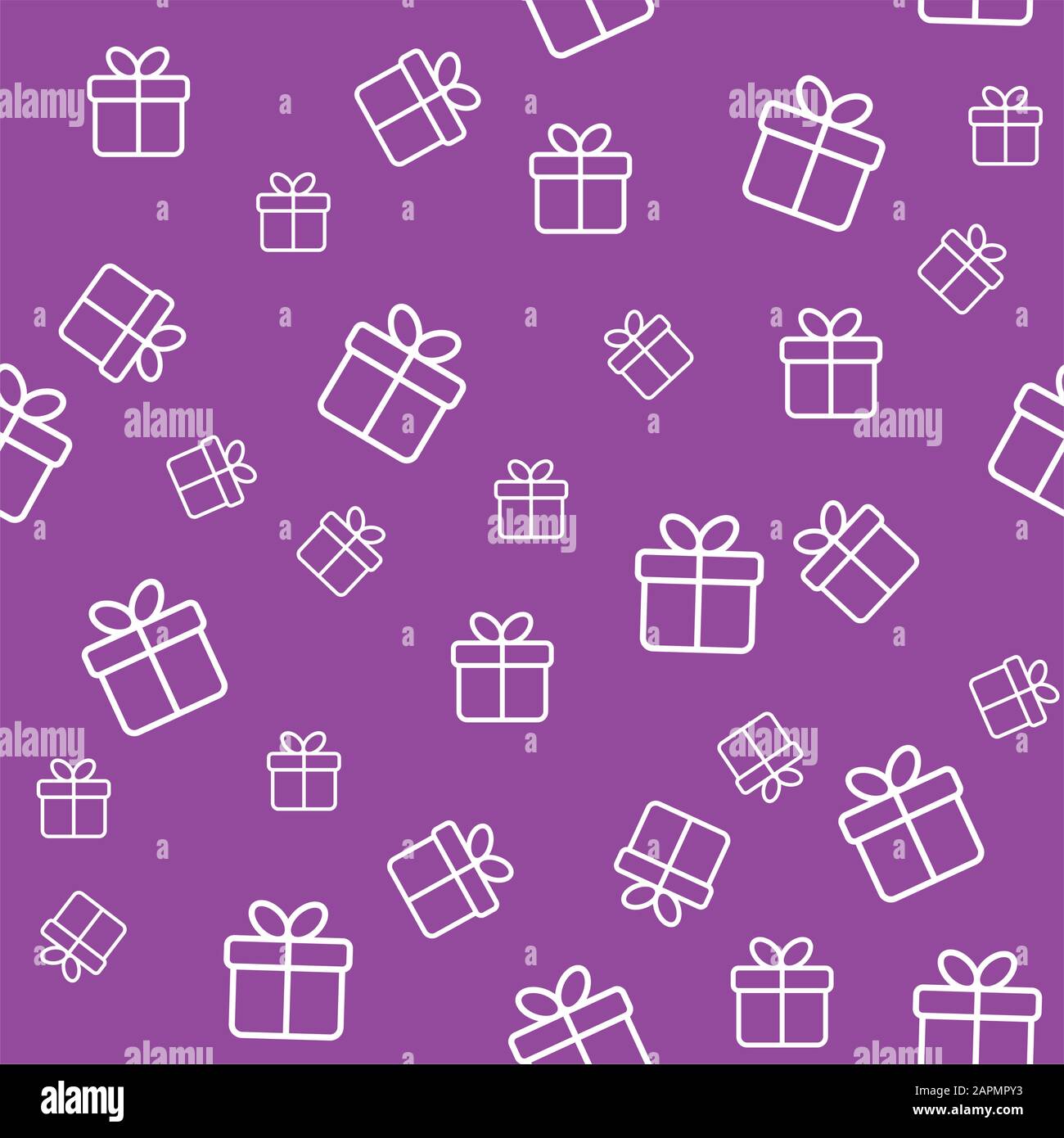 Pattern with gift boxes Stock Vector Image & Art - Alamy