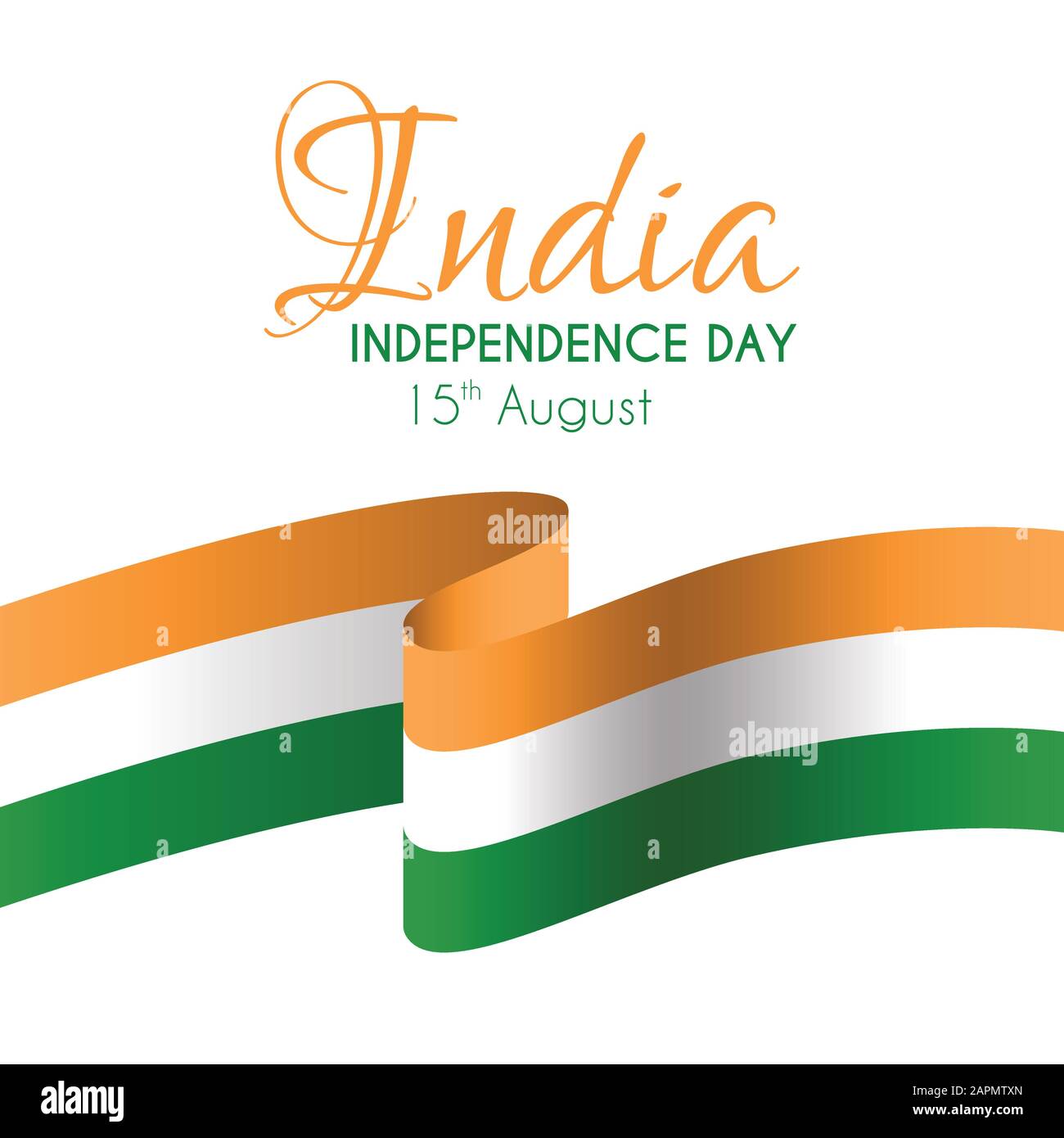 Indian flag label vector design hi-res stock photography and images - Alamy