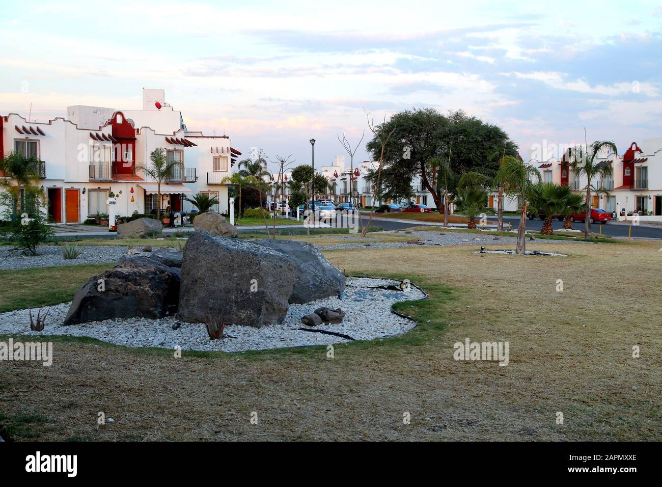 Living block of apartments in Queretaro, Mexico Stock Photo Alamy