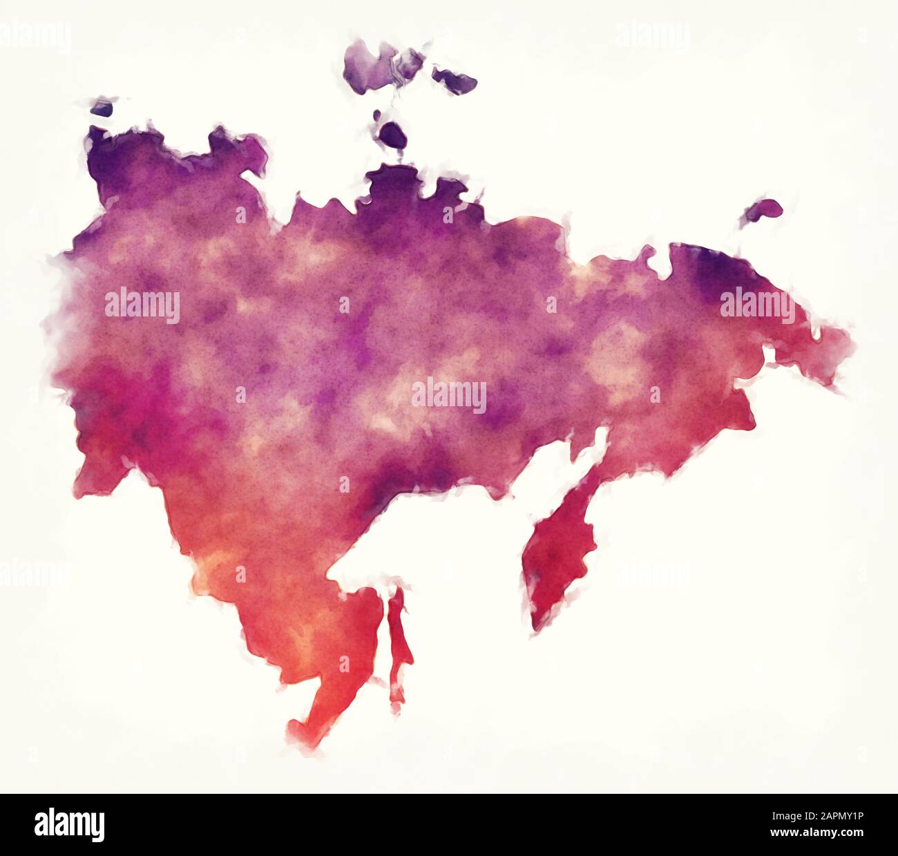 Far east map hi-res stock photography and images - Alamy