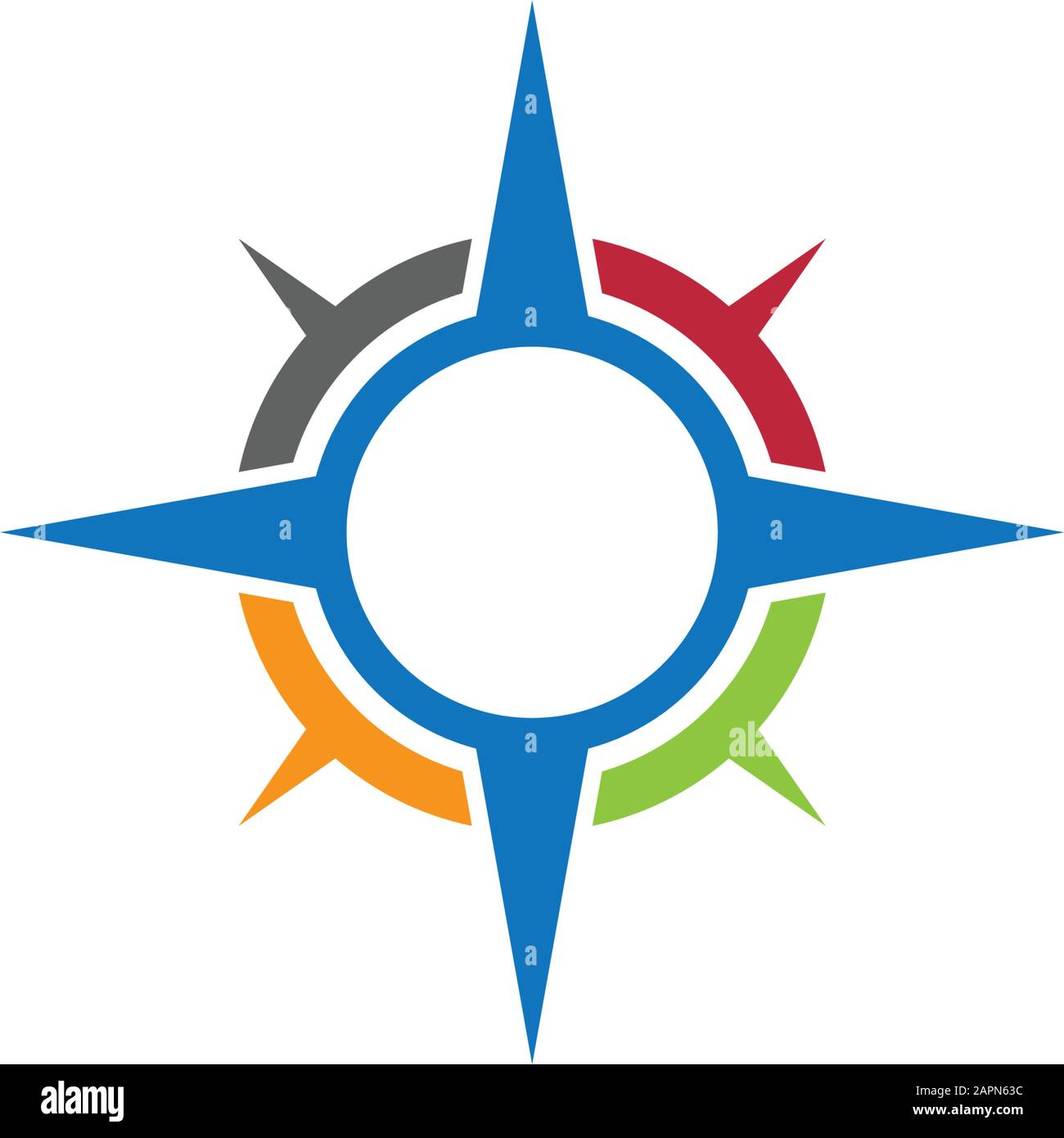Compass Logo Template Compass template logo vector image Stock Vector Image & Art - Alamy