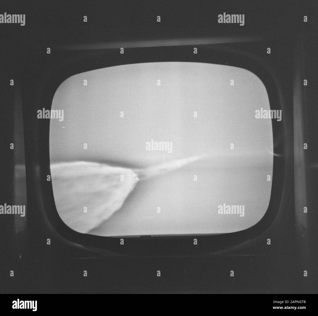 Apollo 11 launched from Cape Kennedy, photographed from the TV ...