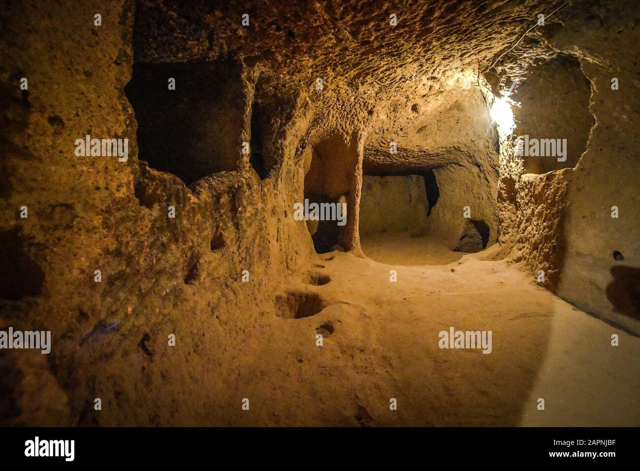 Kaymakli Underground City is contained within the citadel of Kaymakli