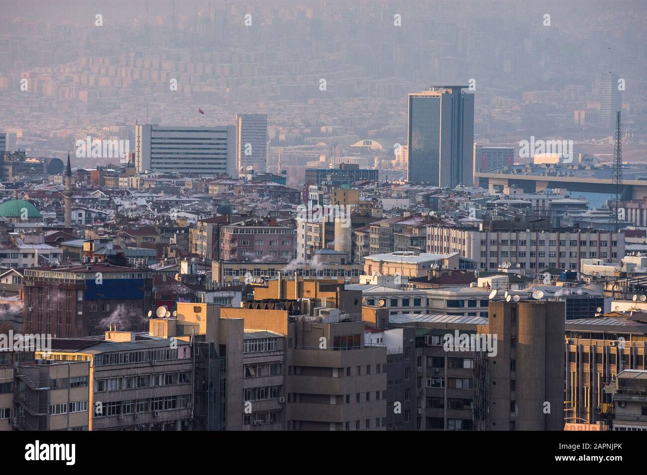 Ankara, Capital city of Turkey Stock Photo