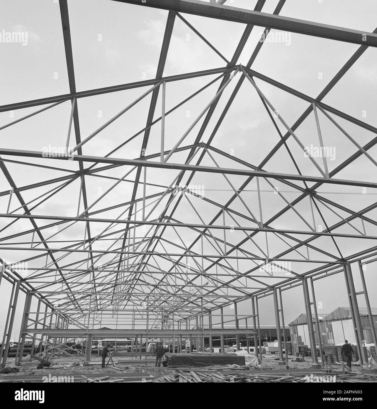 steel constructions Date: November 15, 1972 Location: Kampen Keywords: steel constructions Institution name: NPC Stock Photo