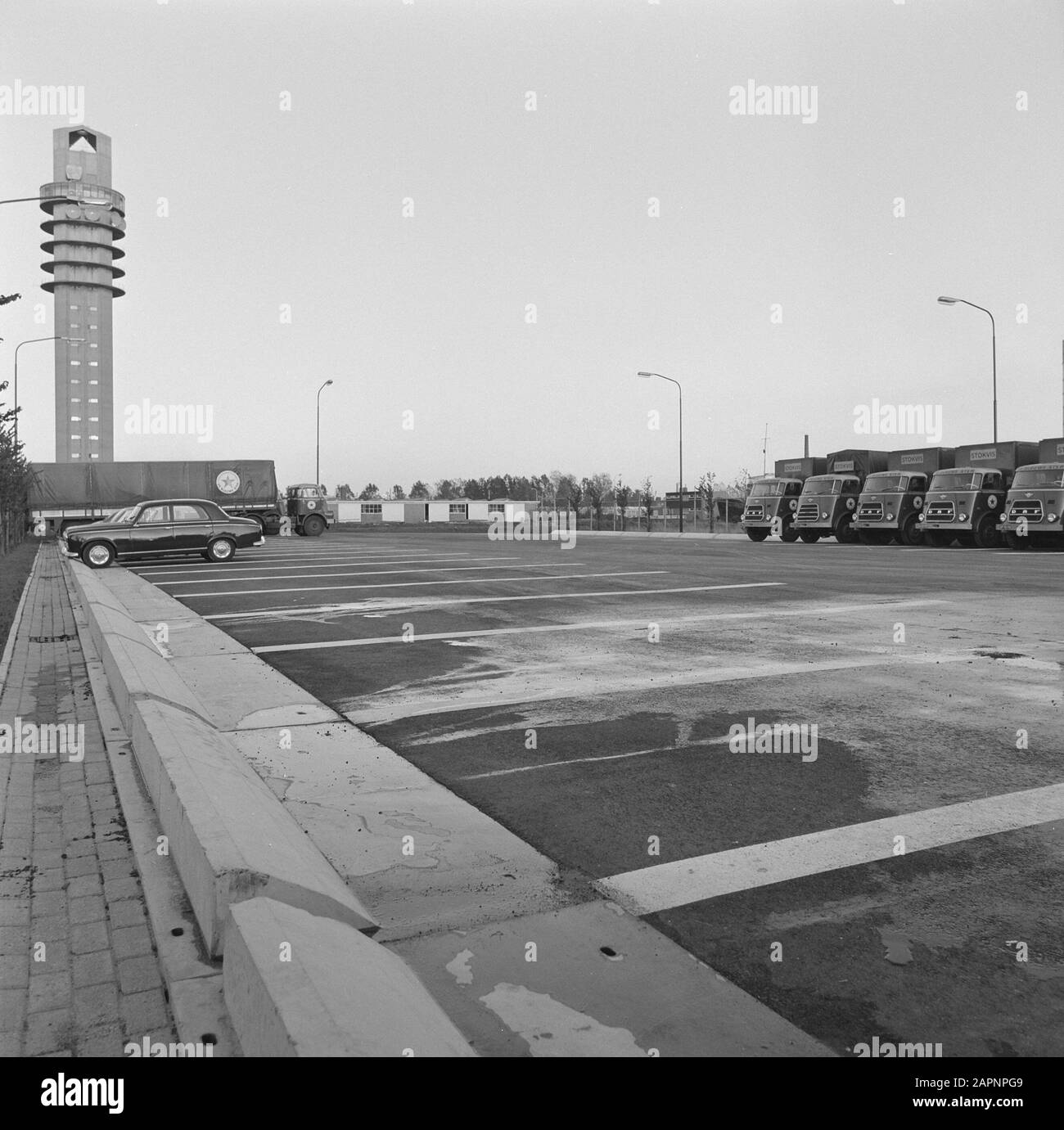 trucks, parking lots Date undated Keywords parking lots, trucks Stock