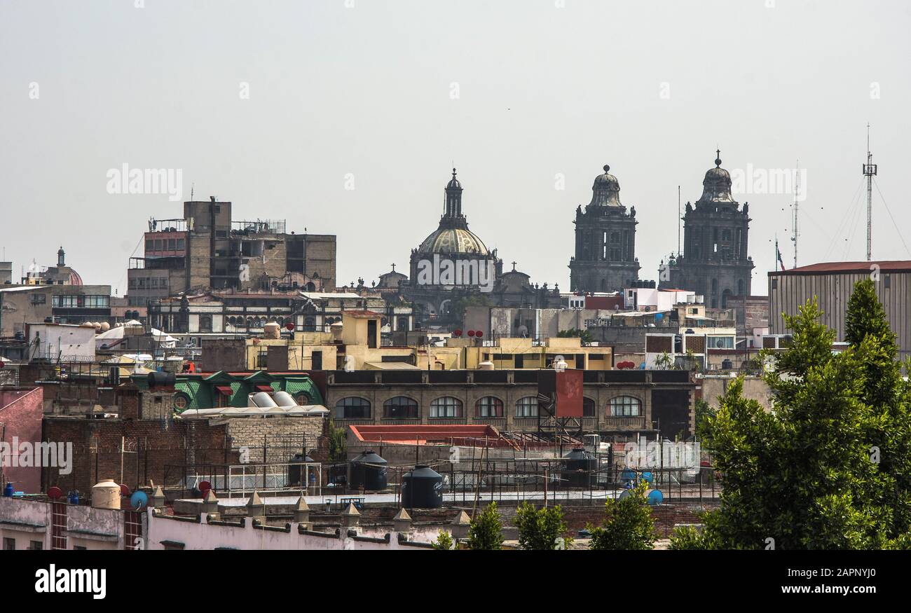Panorama mexico city df capital hi-res stock photography and images - Alamy