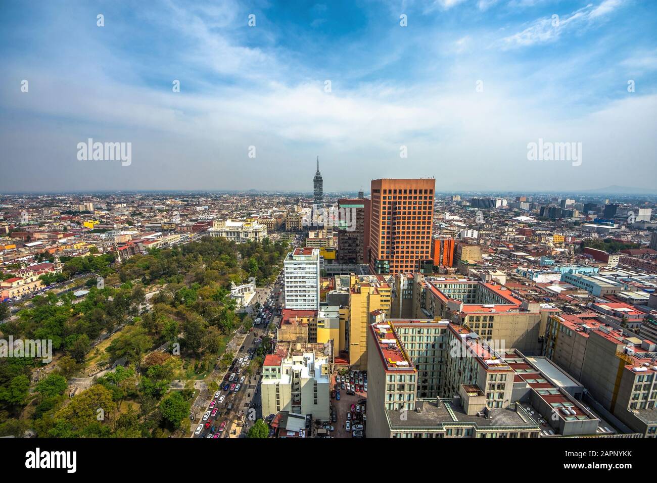 Panorama mexico city df capital hi-res stock photography and images - Alamy