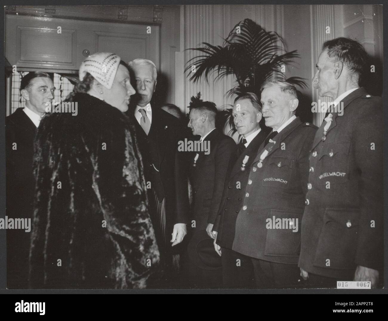 royal house, commemorations, environmental management, Juliana, queen, Steyn, J.A. Date: March 17, 1956 Location: Amsterdam, Noord-Holland Keywords: commemorations, royal house, environmental management Name: Juliana, queen, Steyn, J.A. Institution name: Concertgebouw Stock Photo