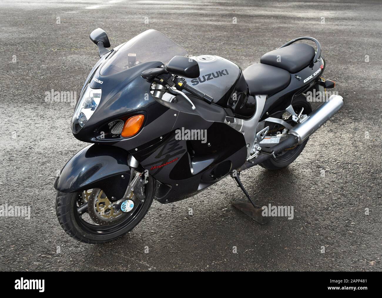 1999 Suzuki Hayabusa GSX 1300R Stock Photo