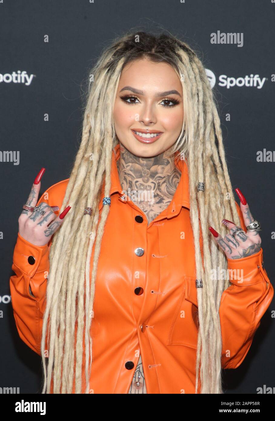 23 January 2020 - Los Angeles, California - Zhavia Ward. The Spotify