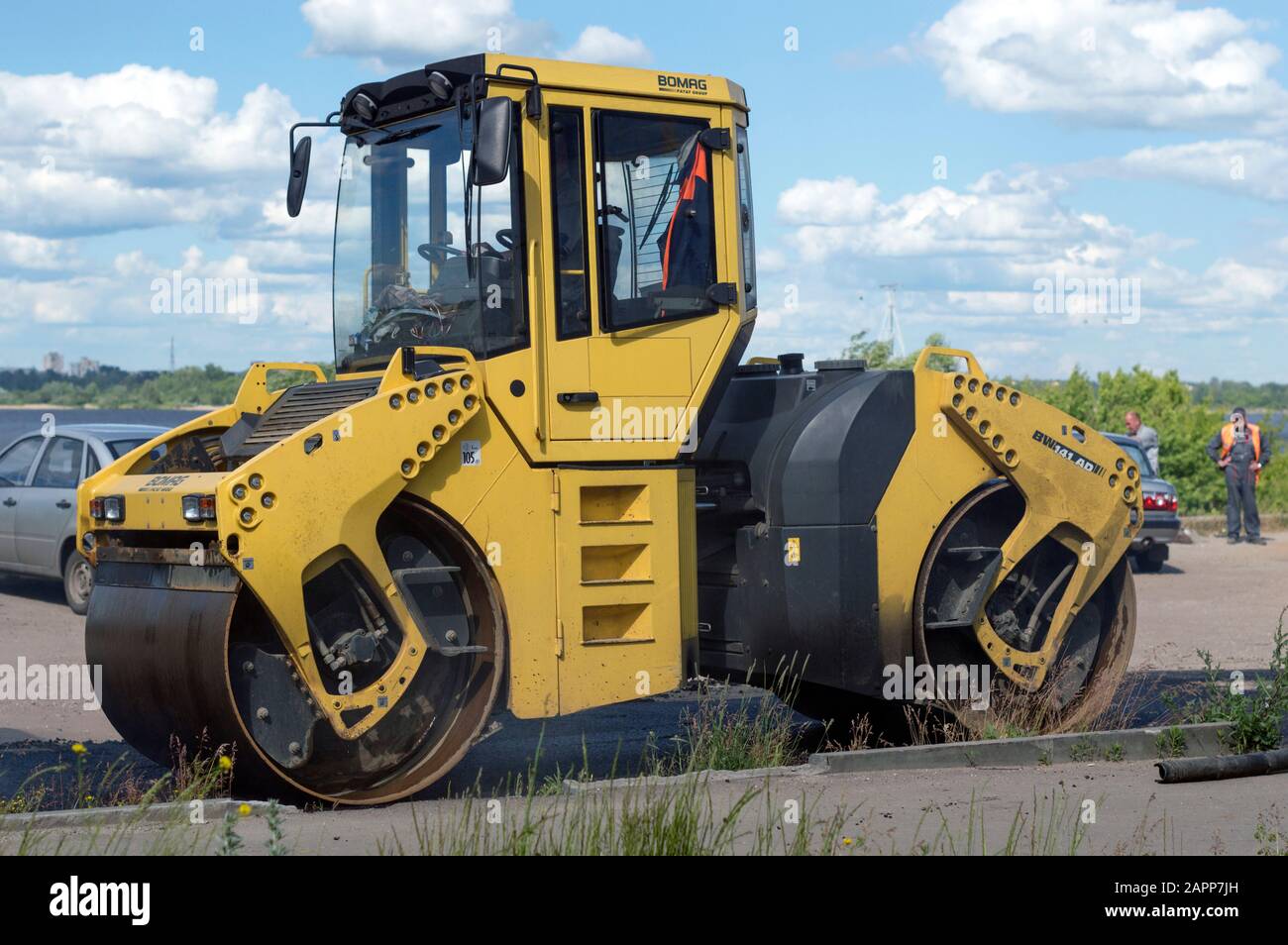 Tamping roller hi-res stock photography and images - Alamy