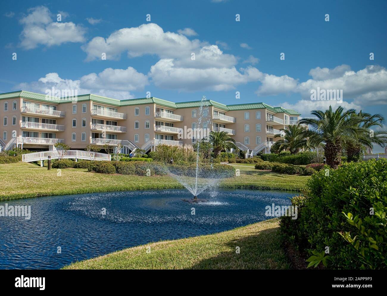 Image showcasing Luxury Tropical Beach Condos Stock Photo - Alamy