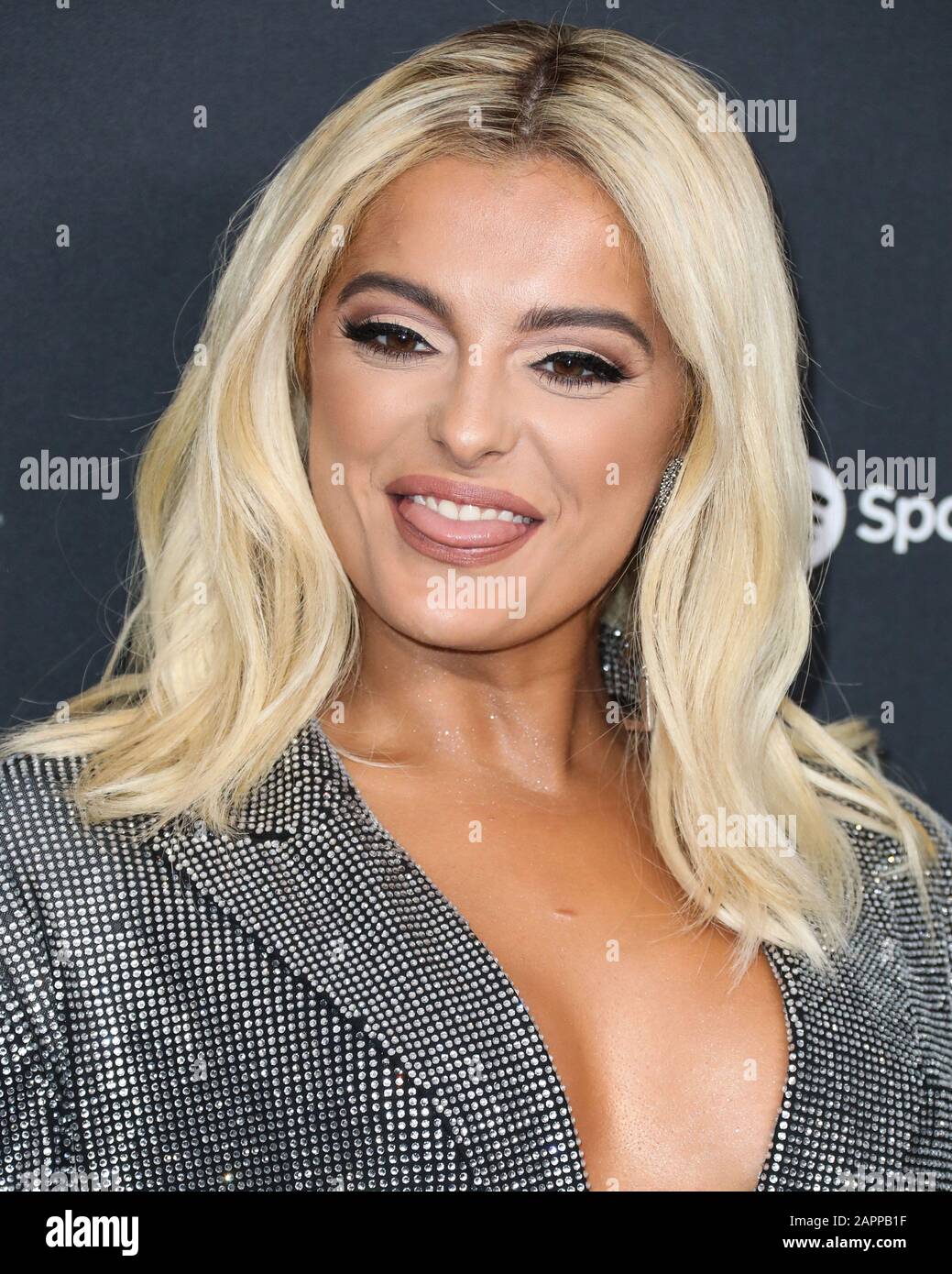West Hollywood United States 23rd Jan West Hollywood Los Angeles California Usa January 23 Singer Bebe Rexha Arrives At The Spotify Best New Artist Party Held At The Lot