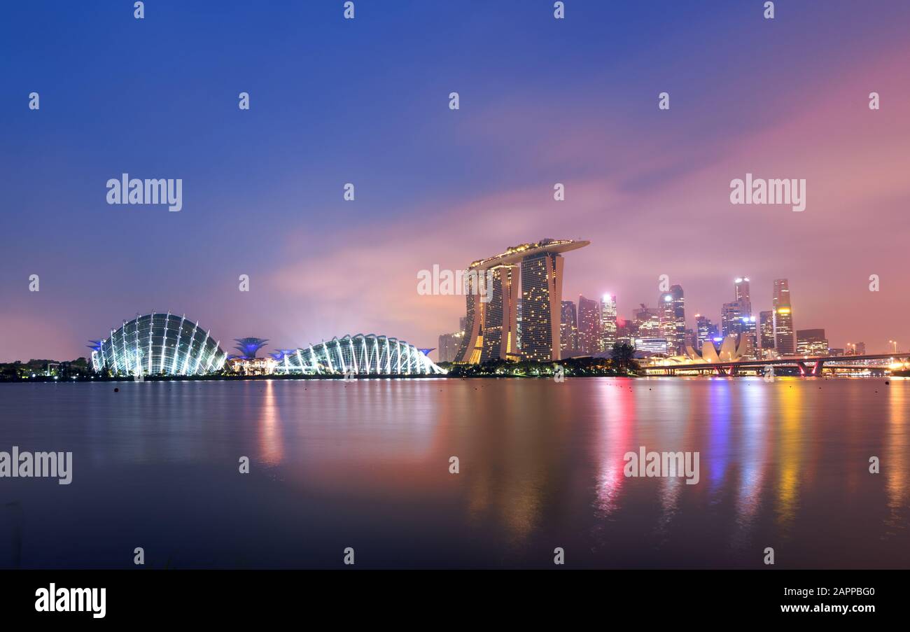 Singapore national museum night hi-res stock photography and images - Alamy