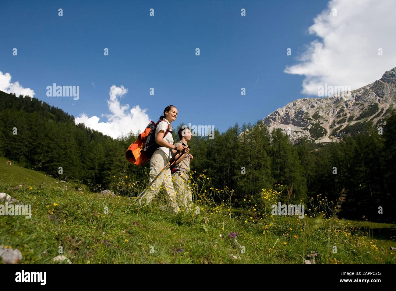 Ramsau am Dachstein, Wandern - Hiking Stock Photo - Alamy