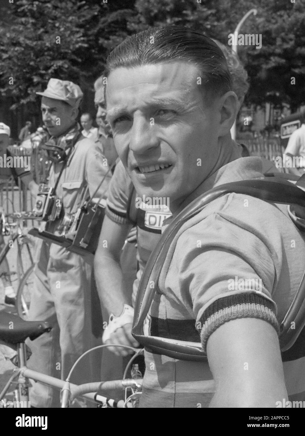 Tour de France. Stan Ockers (België) 4 juli 1951 Stock Photo - Alamy