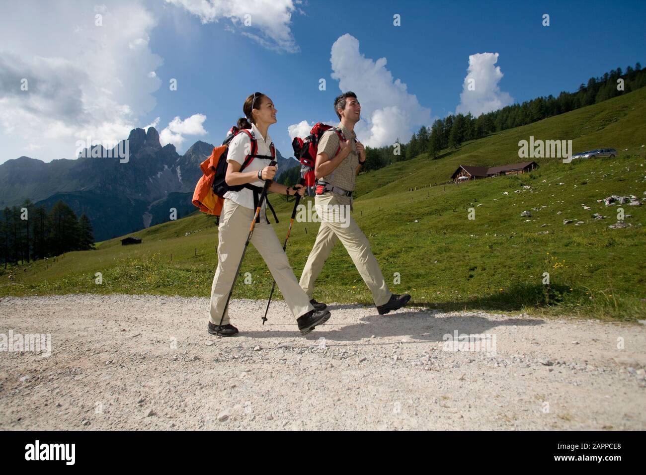 Ramsau am Dachstein, Wandern - Hiking Stock Photo - Alamy