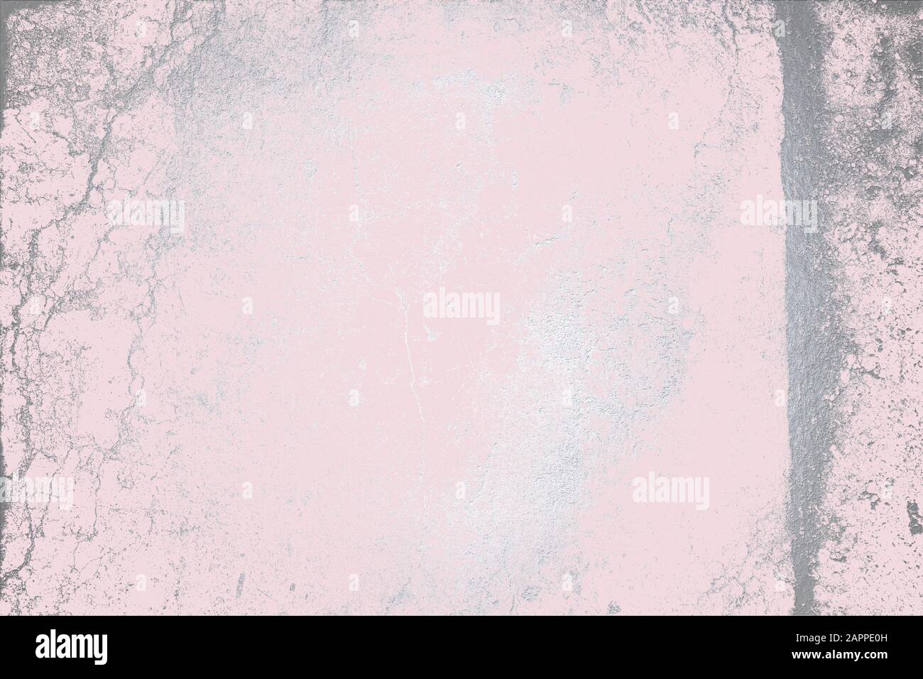 Luxury grunge texture. Silver splash. Light Pink background. Vintage. Print Quality. Stock Photo