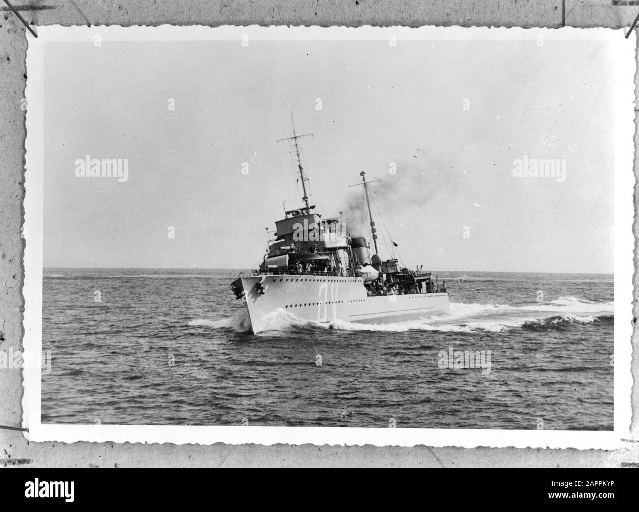 Hr. Ms. Dan. Van Galen Date: {1940-1945} Keywords: navy, warships ...