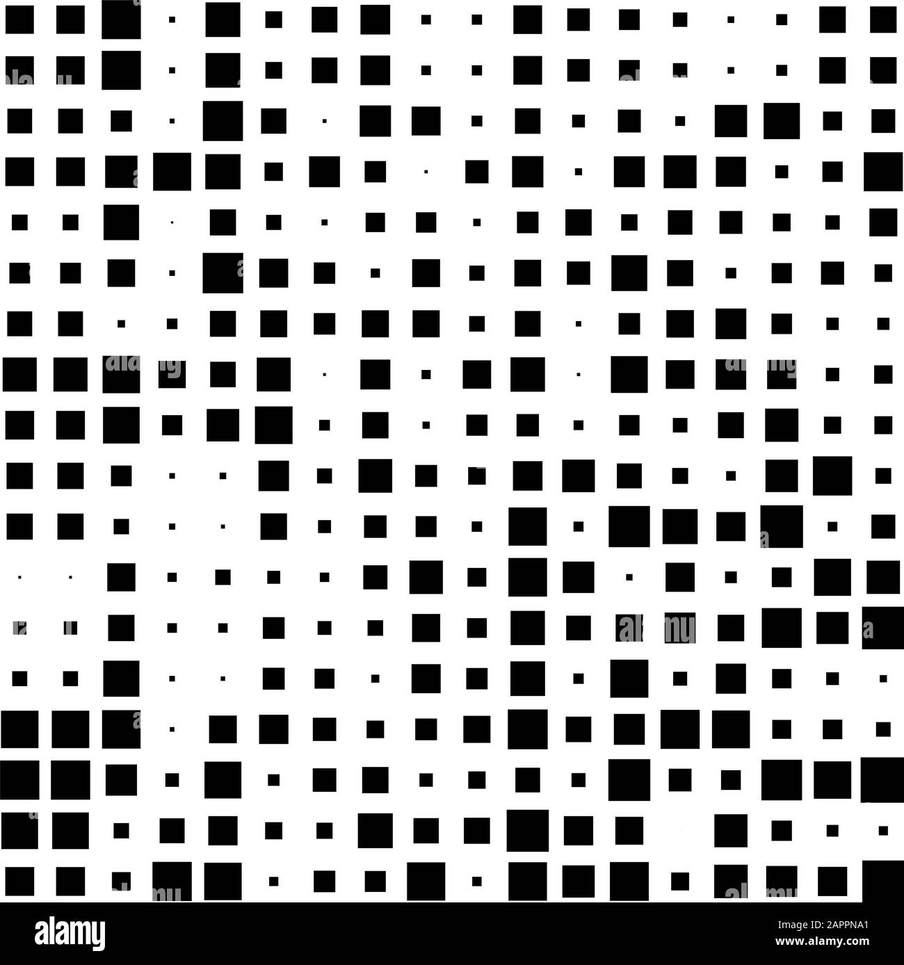 Mosaic with black squares Stock Vector Image & Art - Alamy