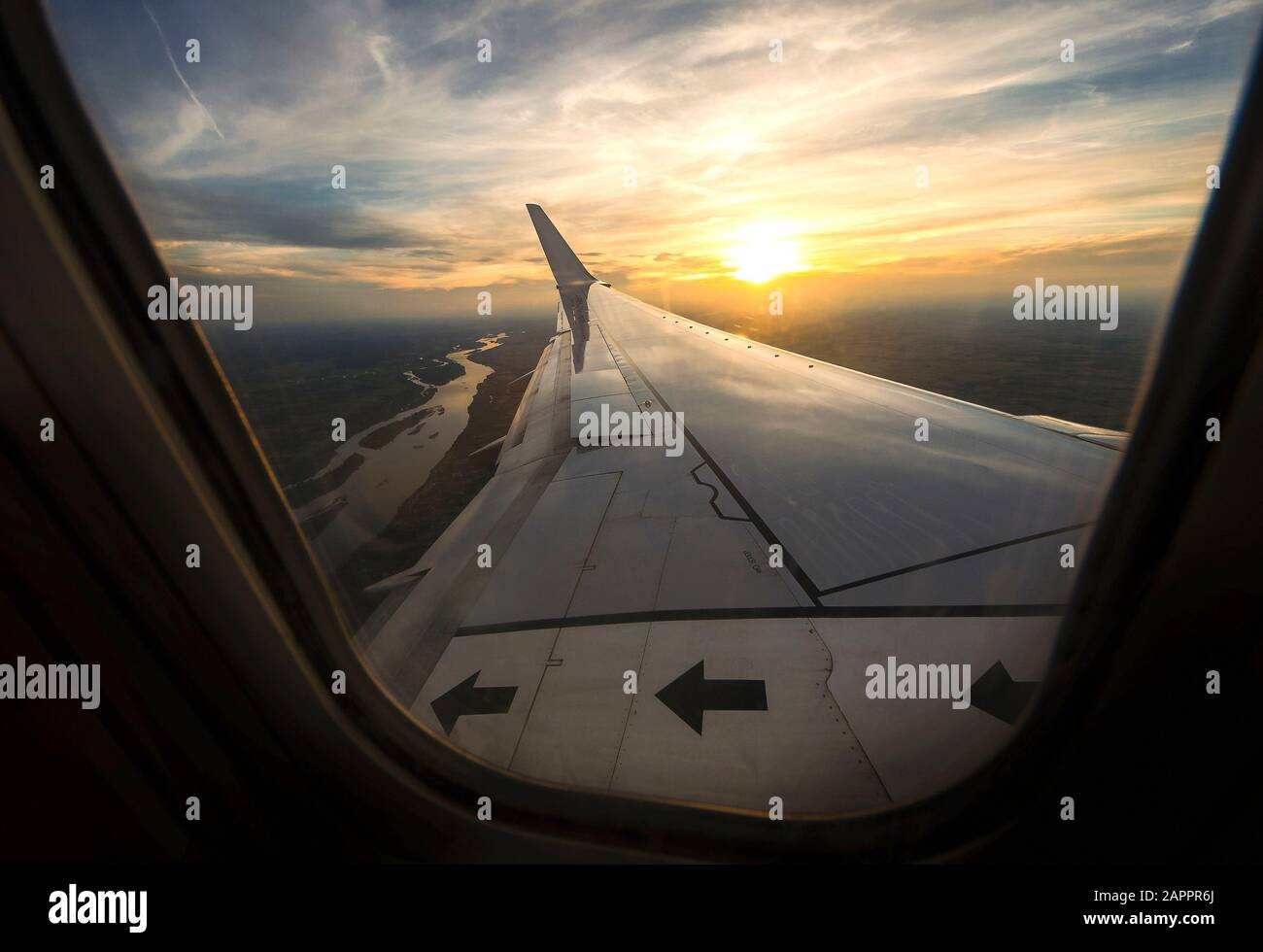 Sunset sky view hi-res stock photography and images - Alamy