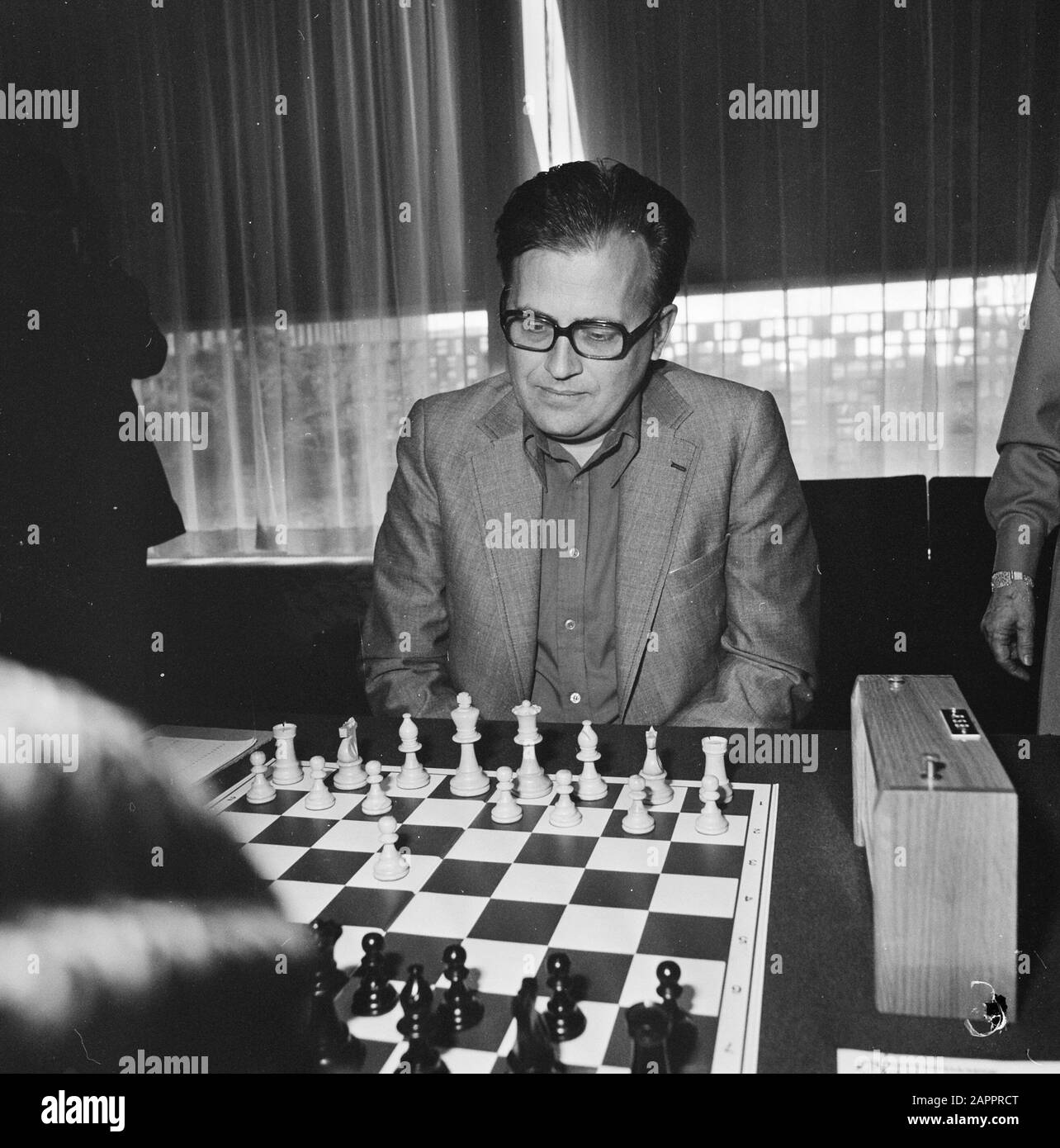 Larsen - Tal 3rd place Candidates Playoff (1969) chess event