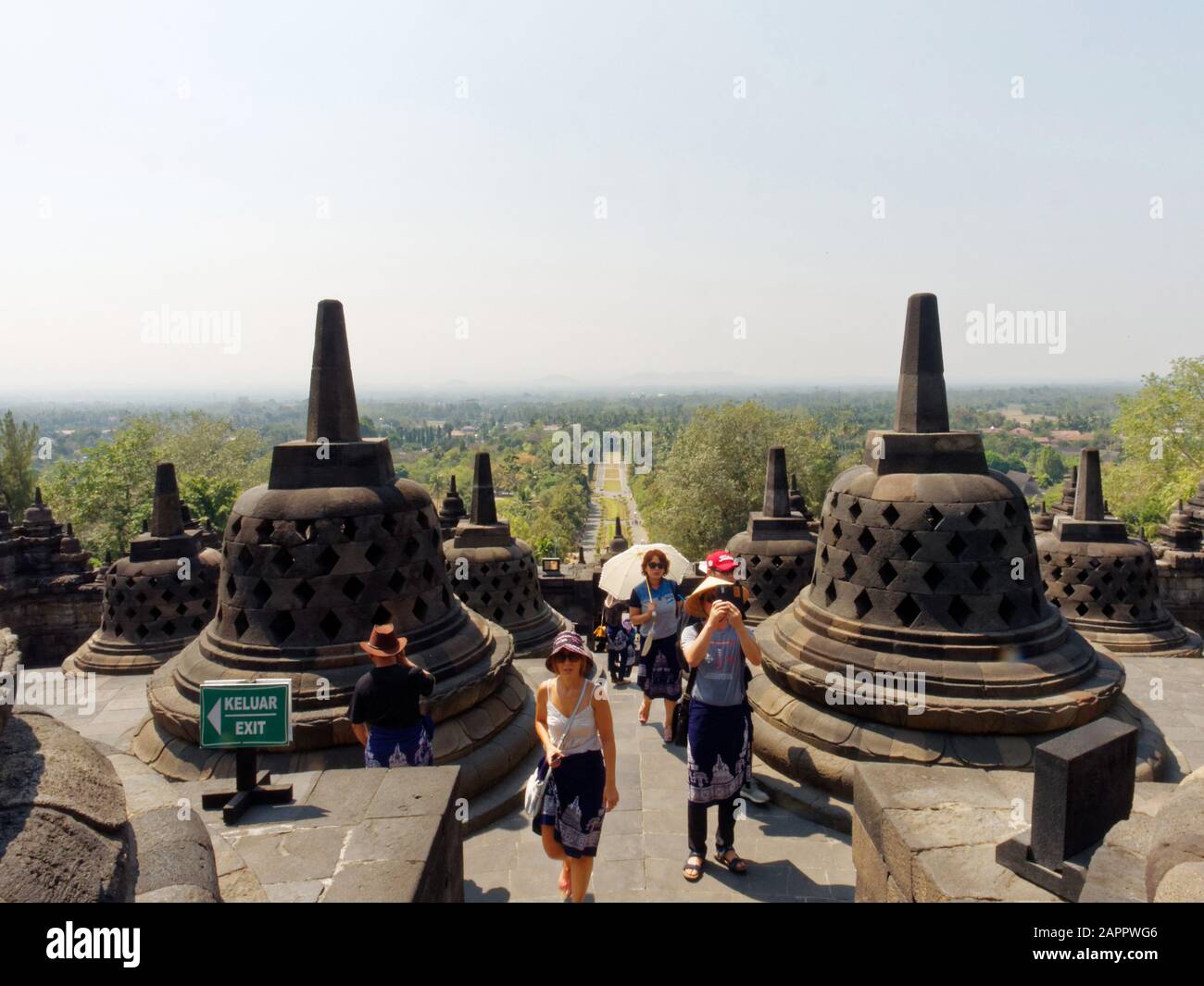 Borobudur, UNESCO World Heritage Site, Java, Indonesia, Southeast Asia ...