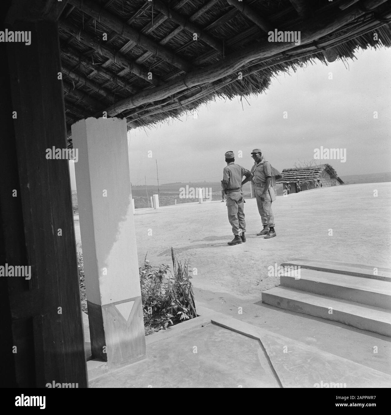 Camp of Angolan Liberation Movement FNLA in Zaire, members Liberation ...
