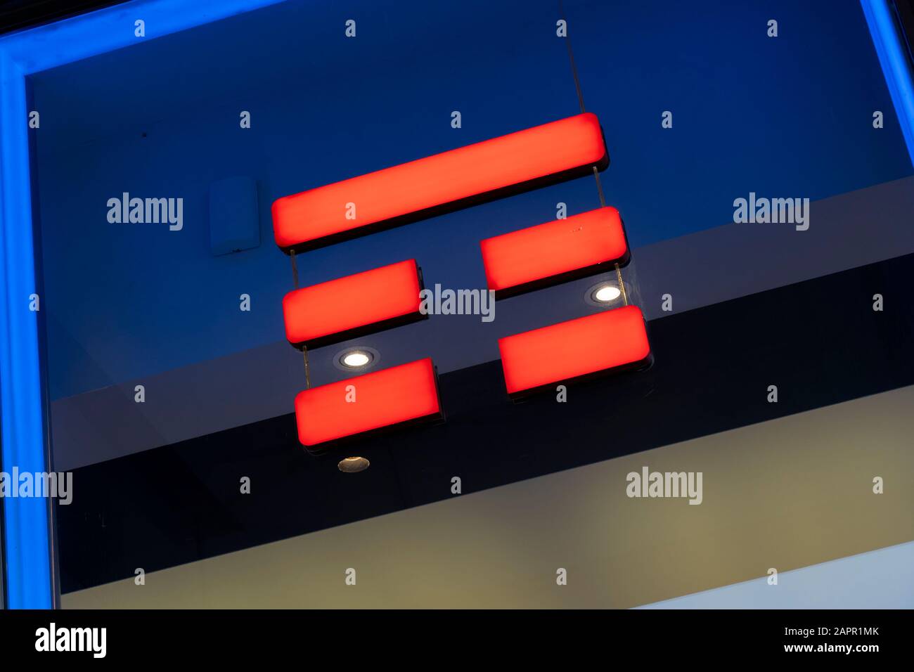 Tim Logo Sign On Mobile Phone Store Telecom Italia Mobile Also
