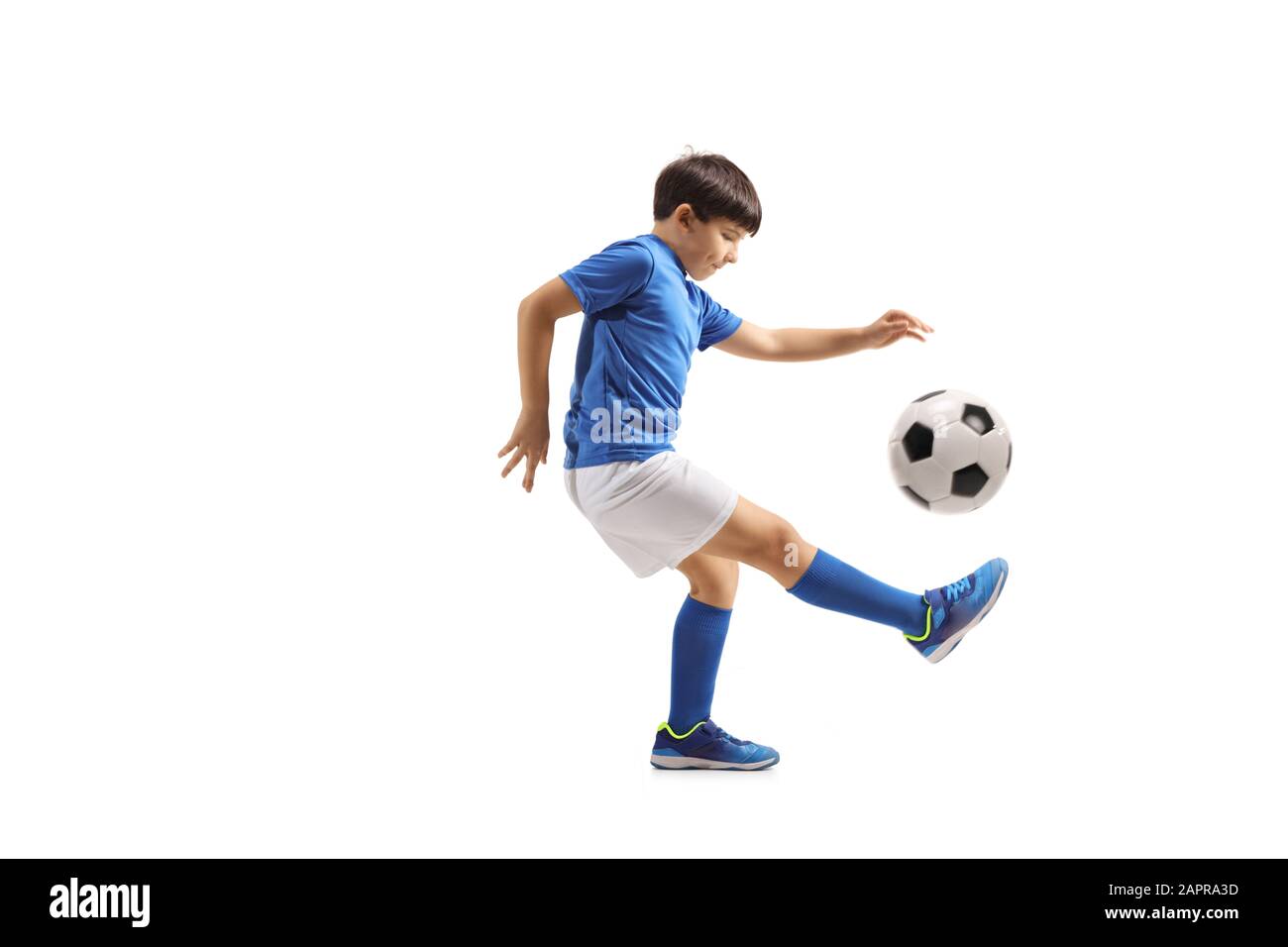 Soccer kid juggling ball hires stock photography and images Alamy