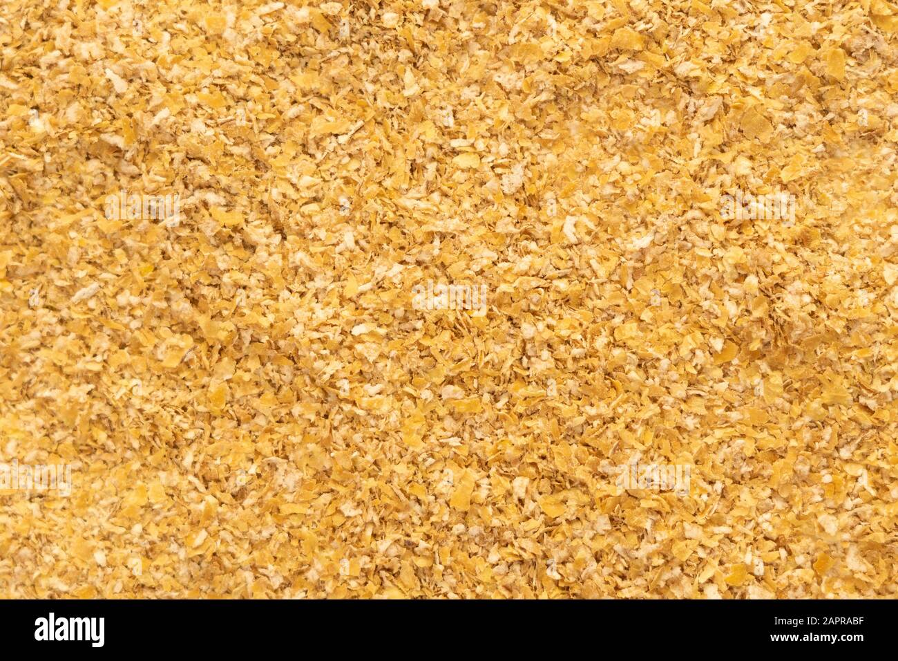 wheat bran background texture. wheat flakes. selective focus is a ...