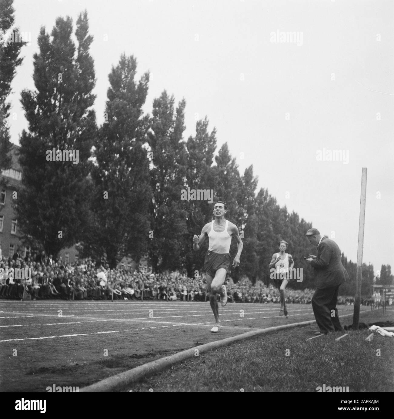 International athletics competition at the cinder track Date July 15