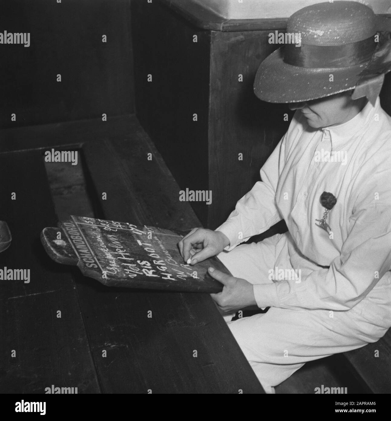 Cheese carrier guild Date: September 23, 1946 Stock Photo