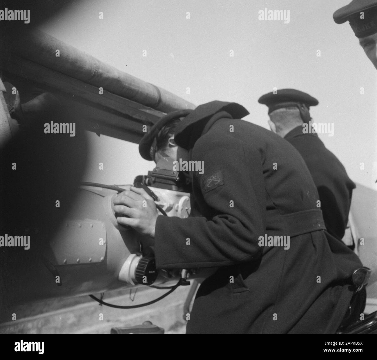 Press excursion shooting exercise on the Argis Den Helder Annotation