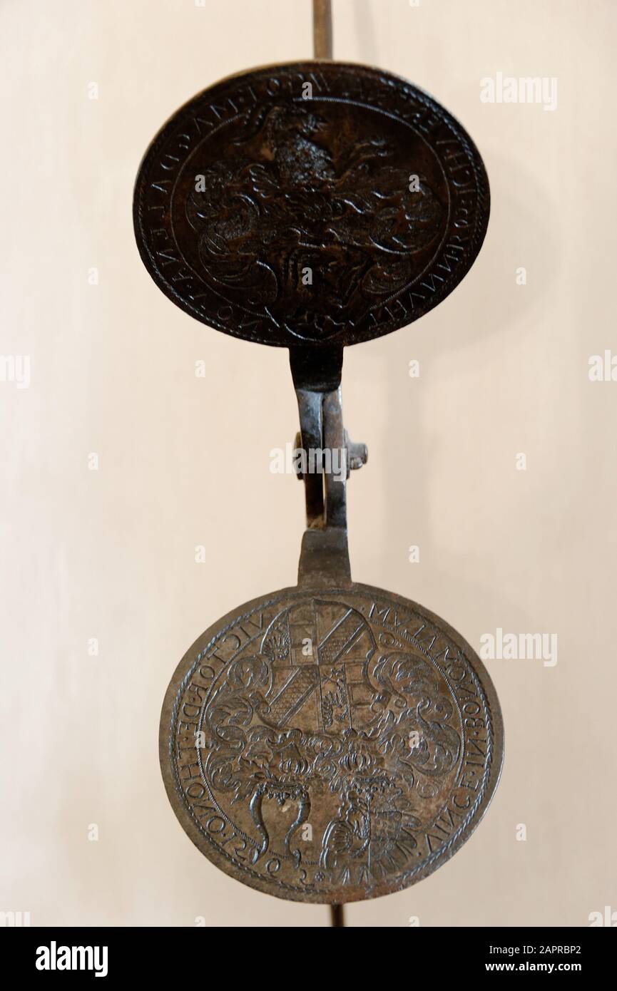 Bread mold, Castel Thun, Ton, Trentino, Italy Stock Photo