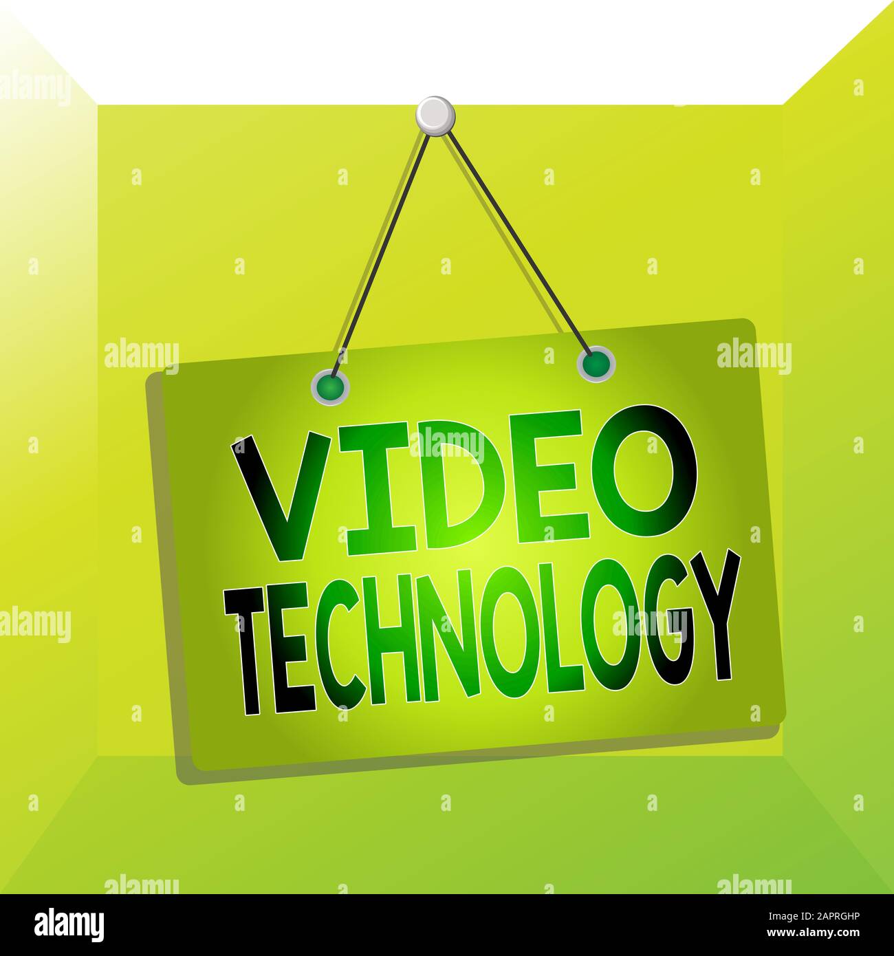 Conceptual hand writing showing Video Technology. Concept meaning