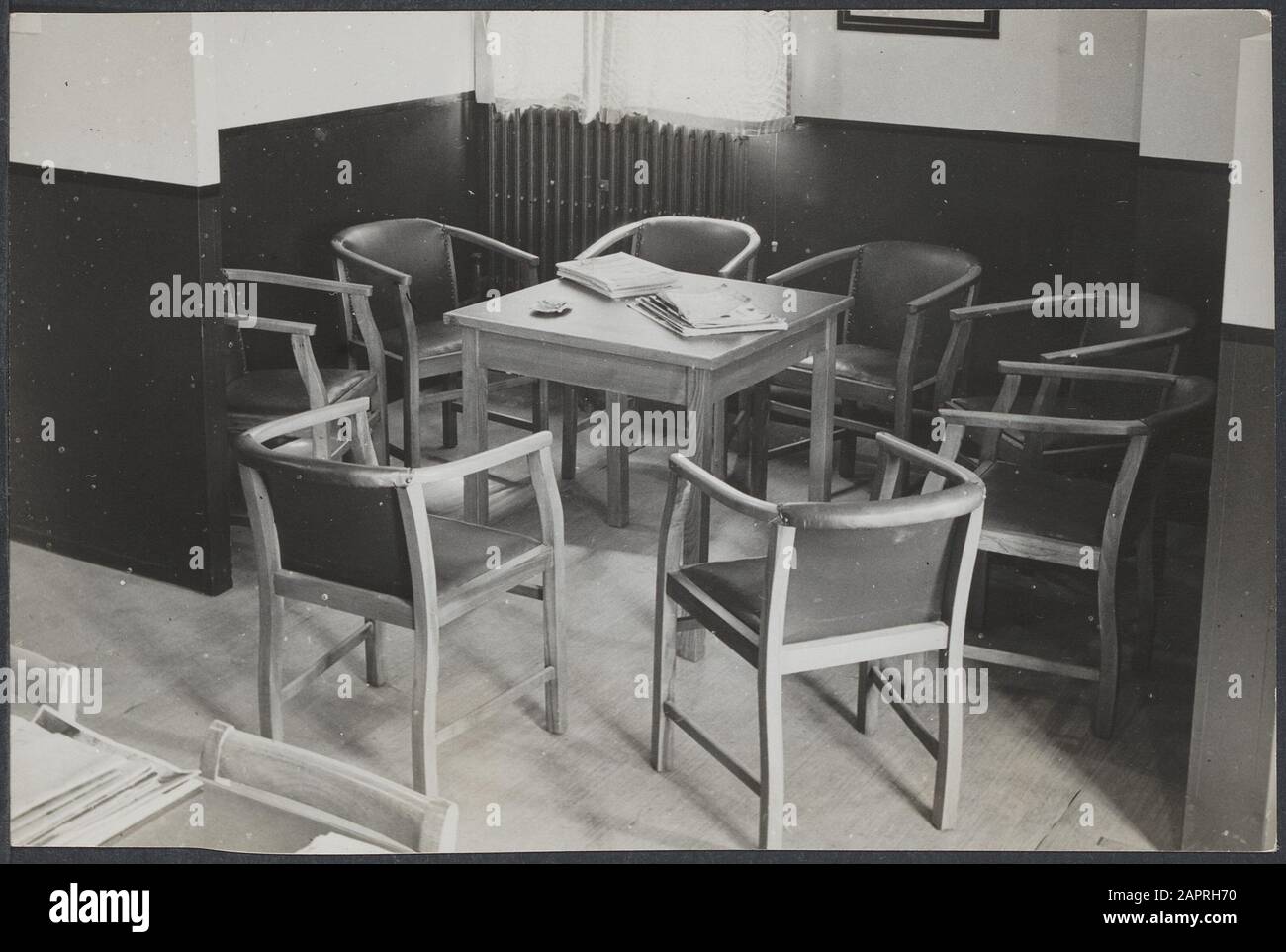 War Miscellaneous Canteen and recreation rooms in the Dutch army camp