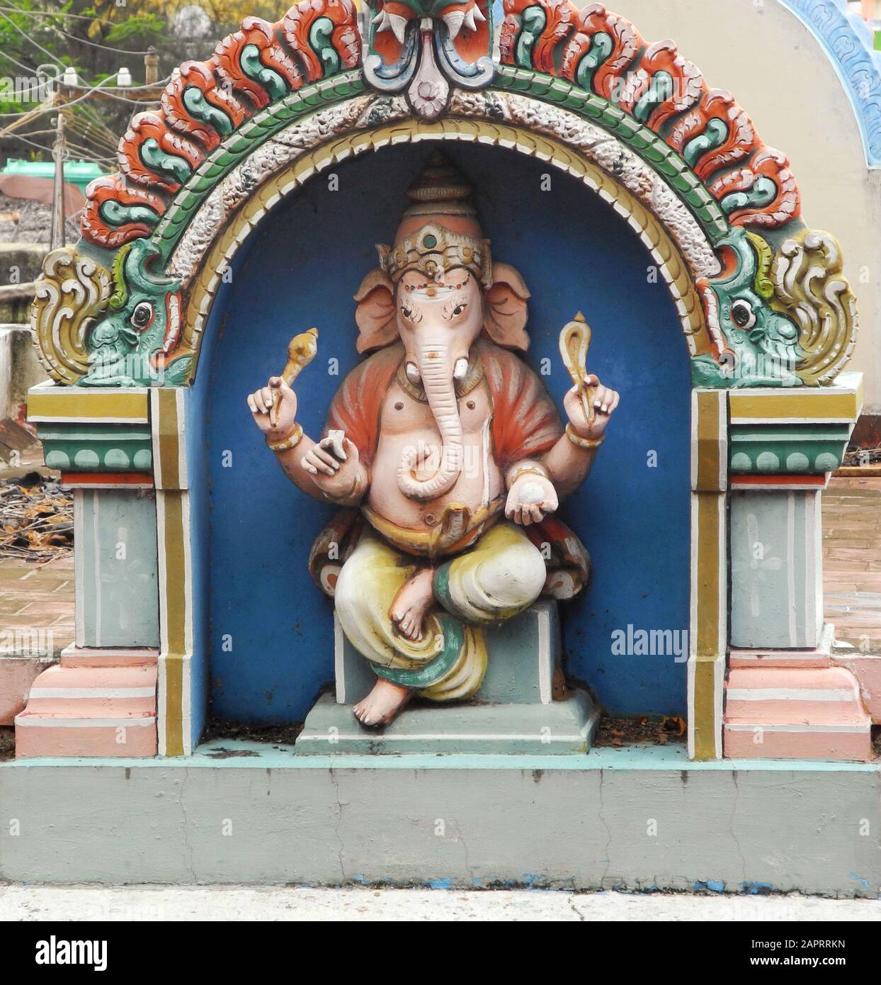 Ganesh statue in temple, Tamil Nadu, India Stock Photo Alamy