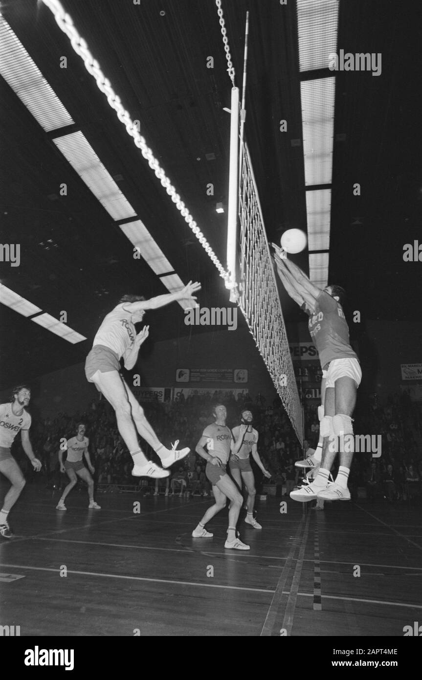 Europaup Volleyball Rosswell against Turnhout; Game Moments Date