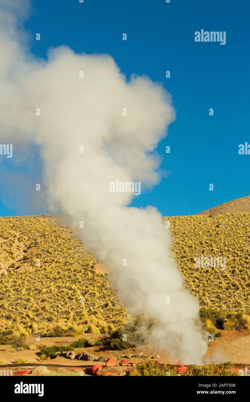 Geothermal energy latin america hi-res stock photography and images - Alamy