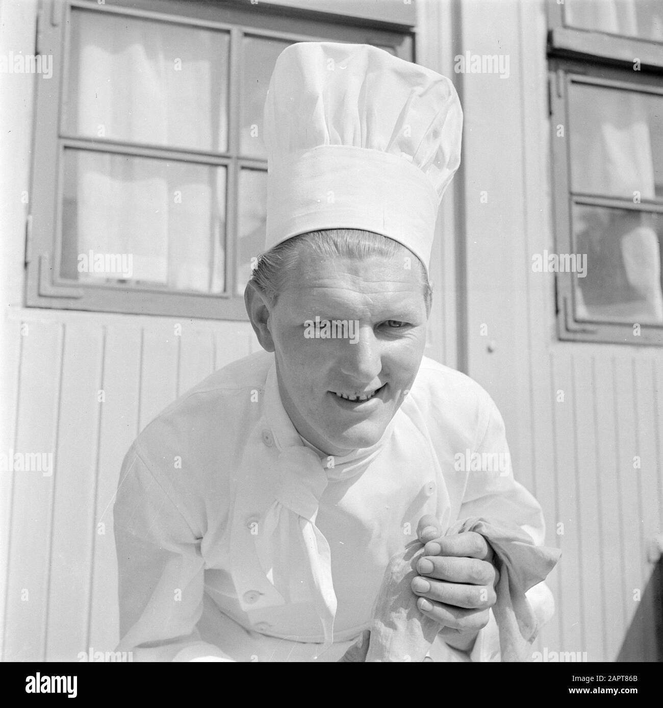 KLM Staff Corporate Identity And Schiphol Photo Model Grummels As Chef ...