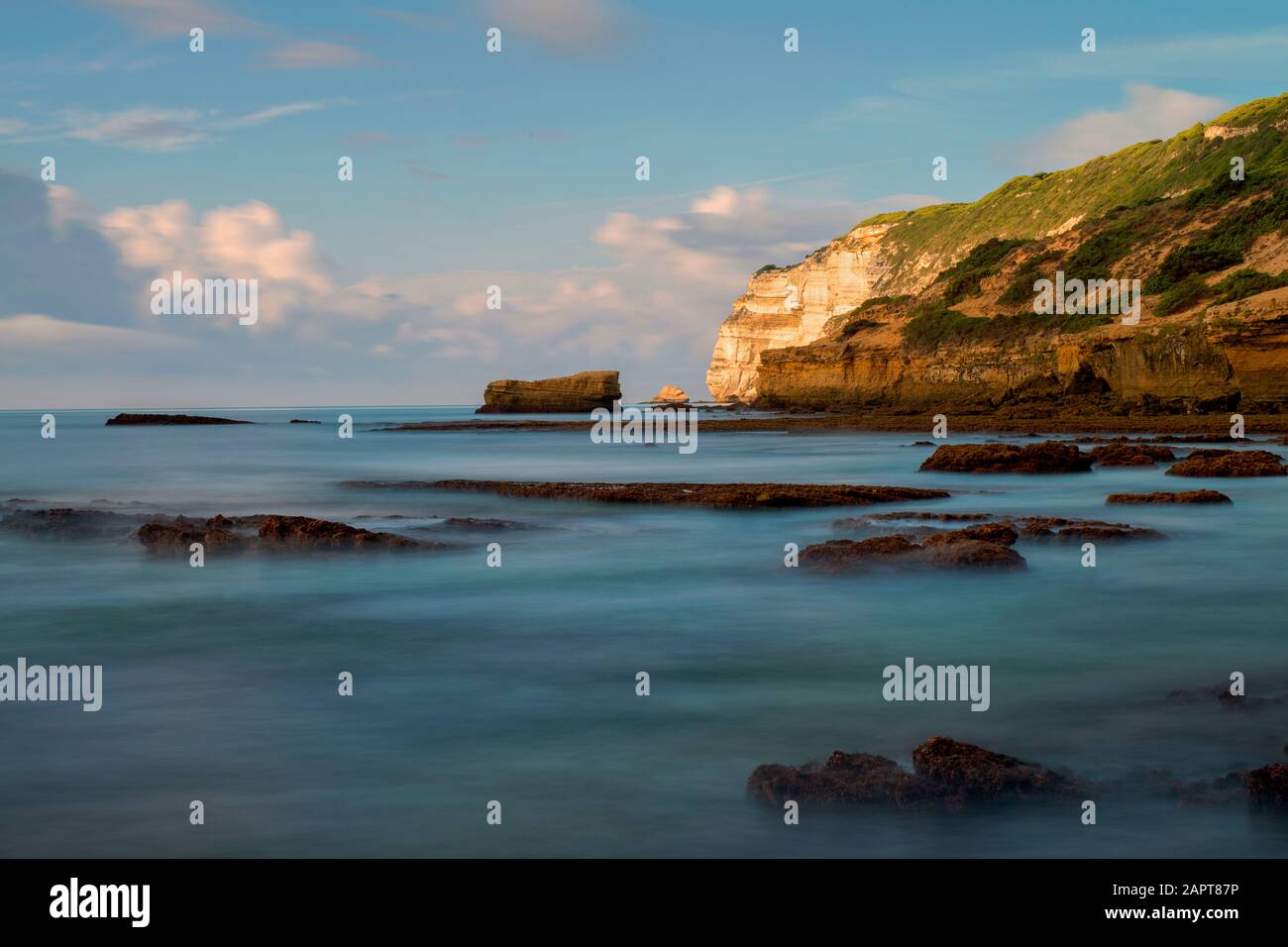 Beautiful "Costa de la Luz" close to the Atlantic Coast in Spain Stock