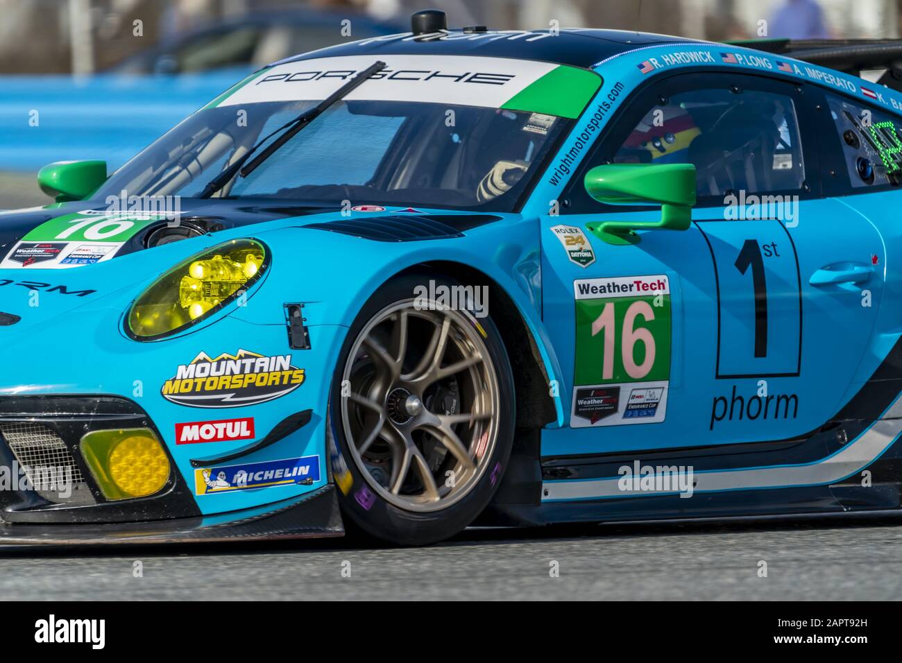 Daytona Beach, Florida, USA. 24th Jan, 2020. The Wright Motorsports