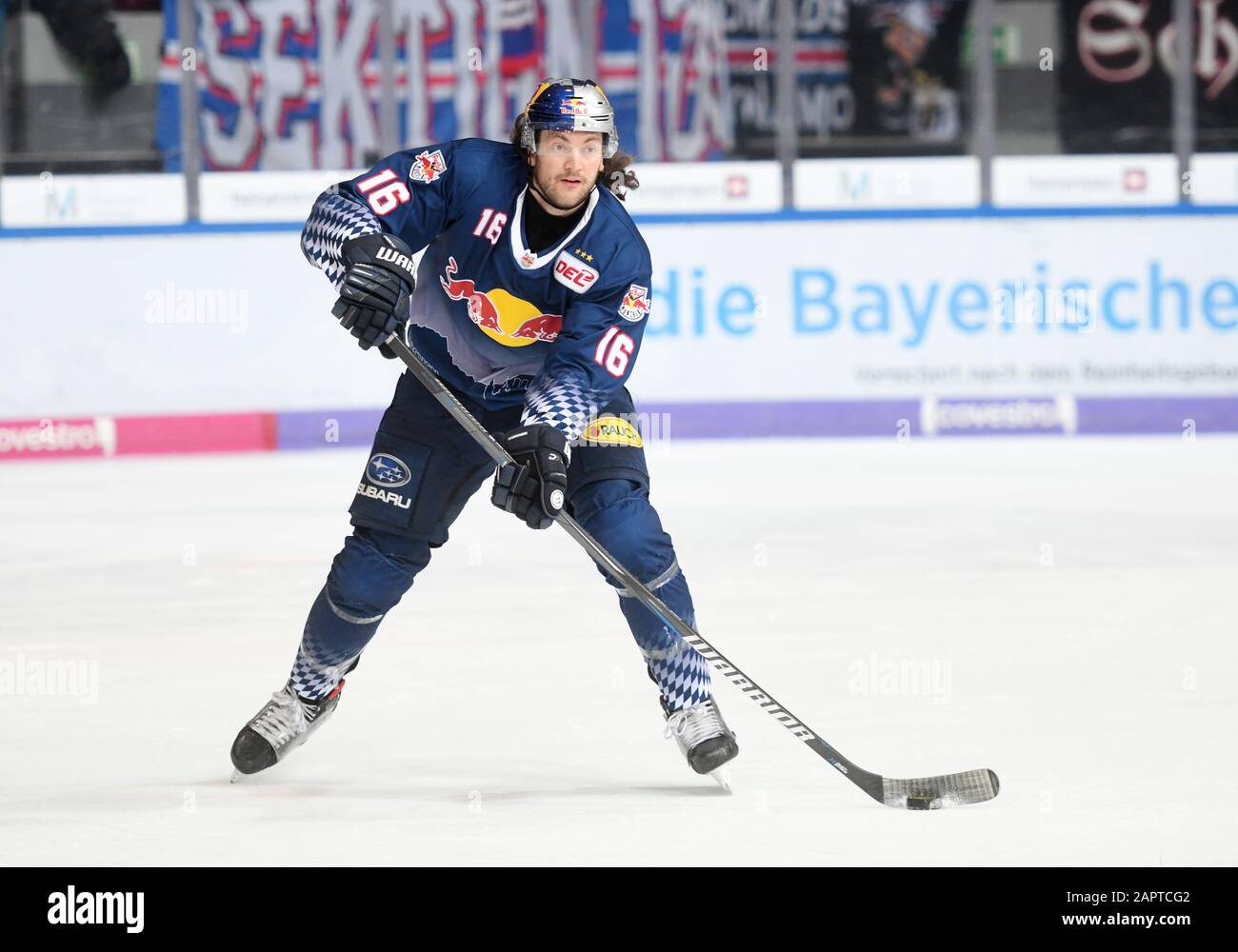 Munich, Germany. 24th Jan, 2020. Ice hockey DEL, EHC Red Bull Munich