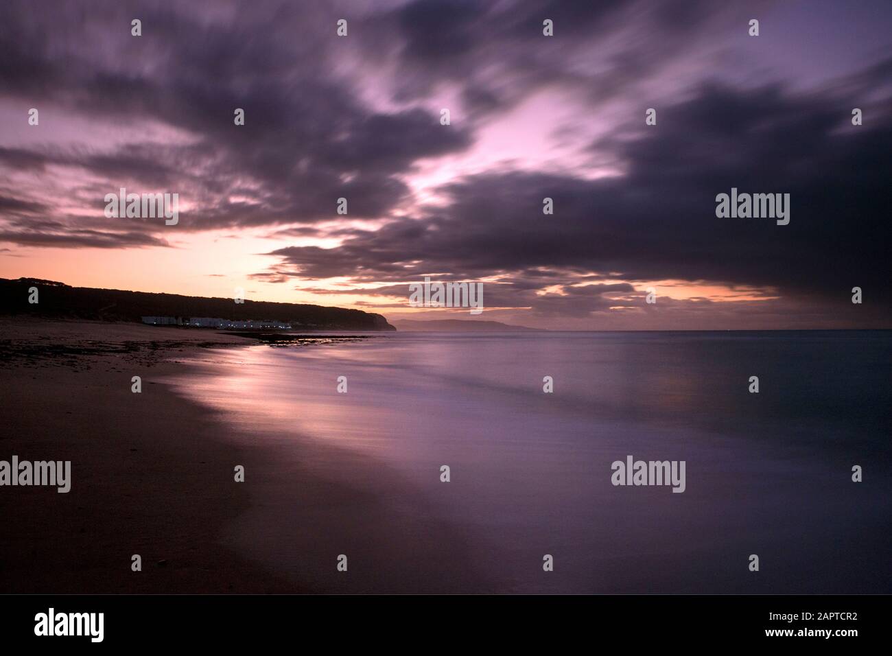 Beautiful "Costa de la Luz" close to the Atlantic Coast in Spain Stock