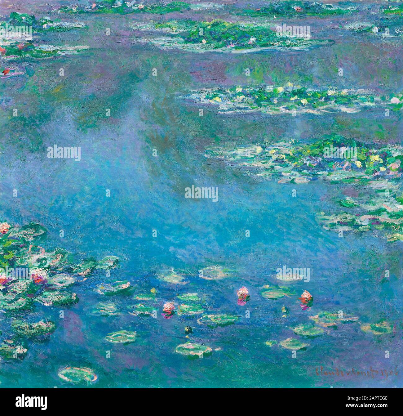 Vintage Claude painting Stock Photo Alamy