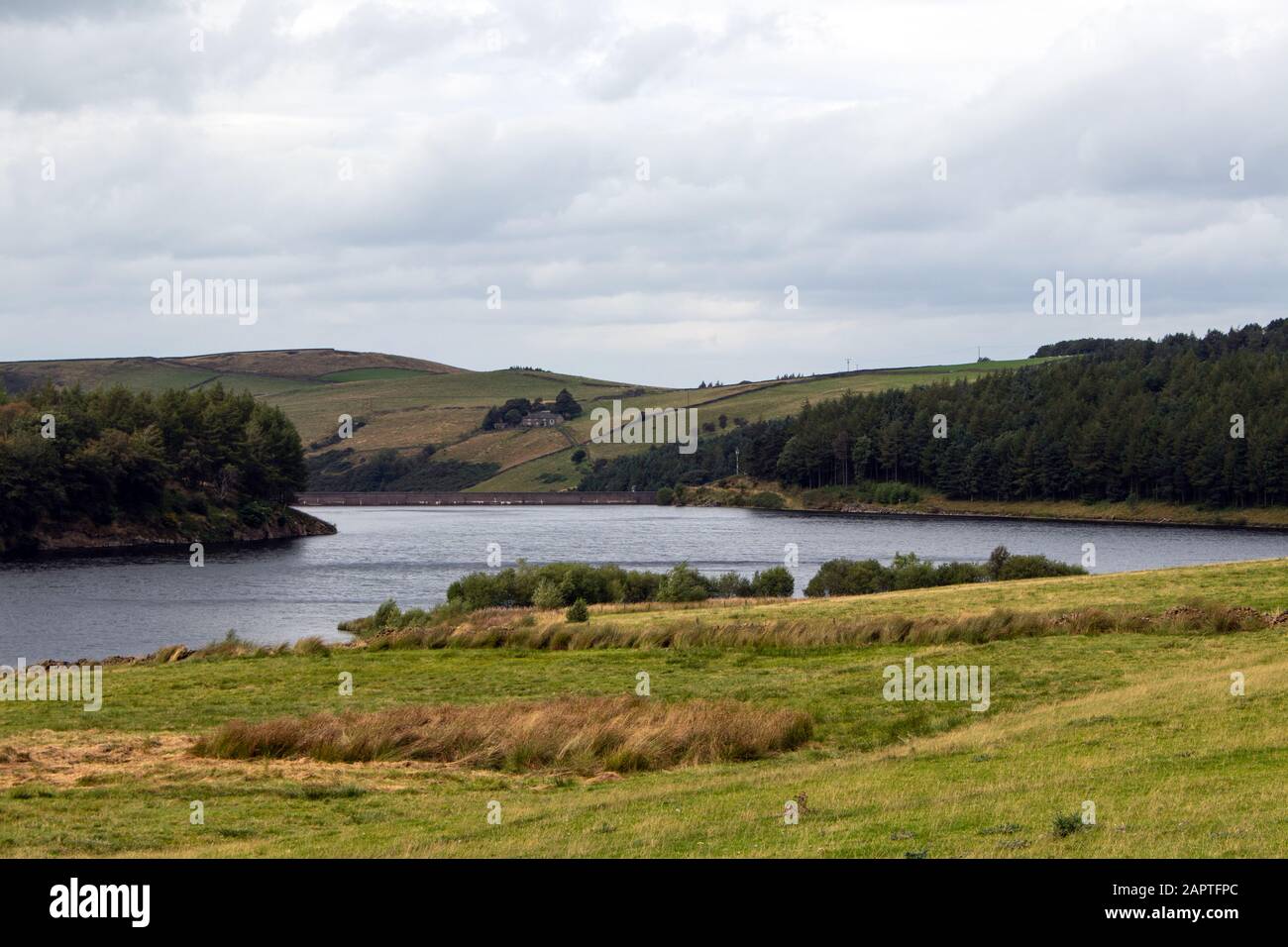 Lamaload reservoir, in the Peak District, near Rainow and Cat and